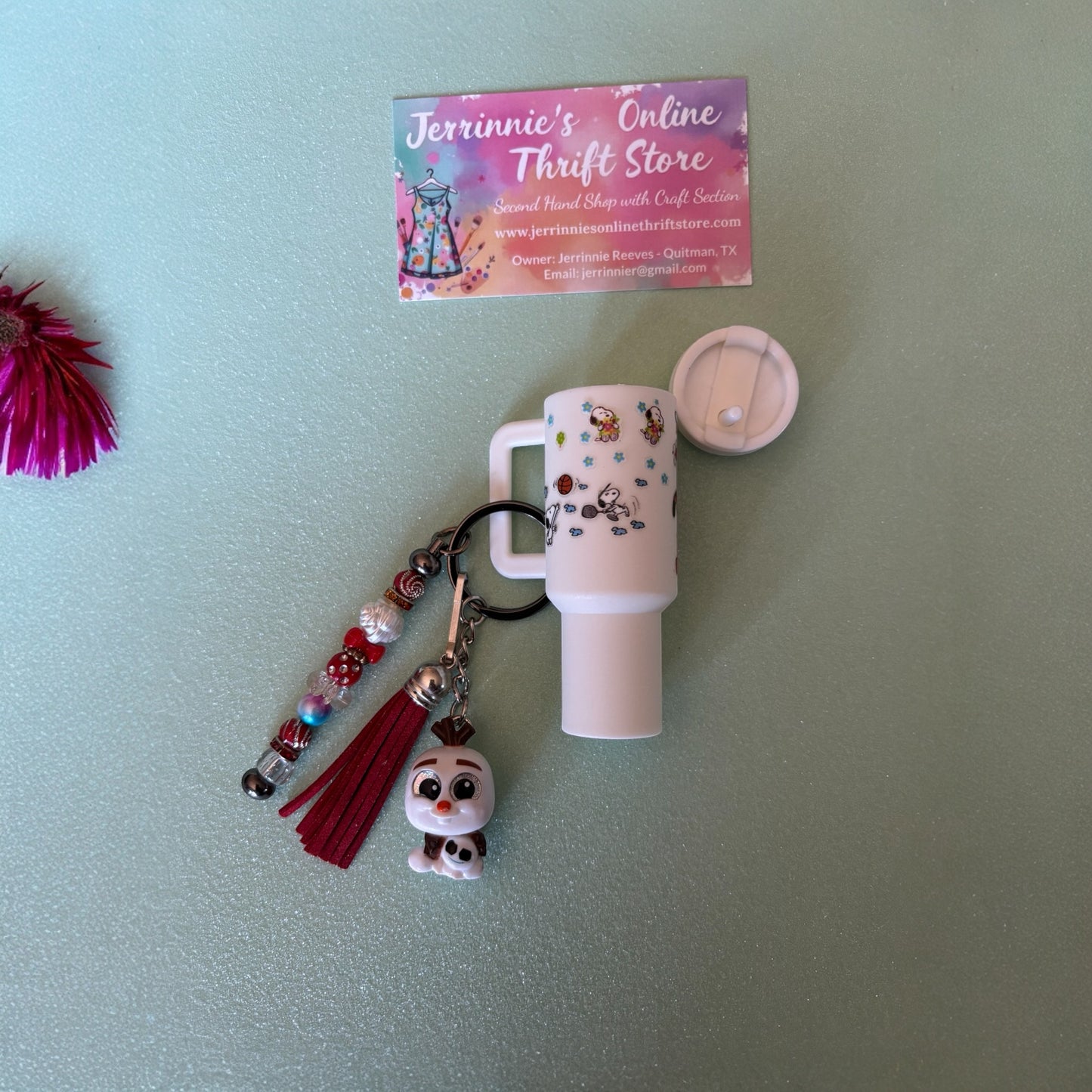 Winnie the Pooh & Friends Handmade Mini Tumbler Keychain