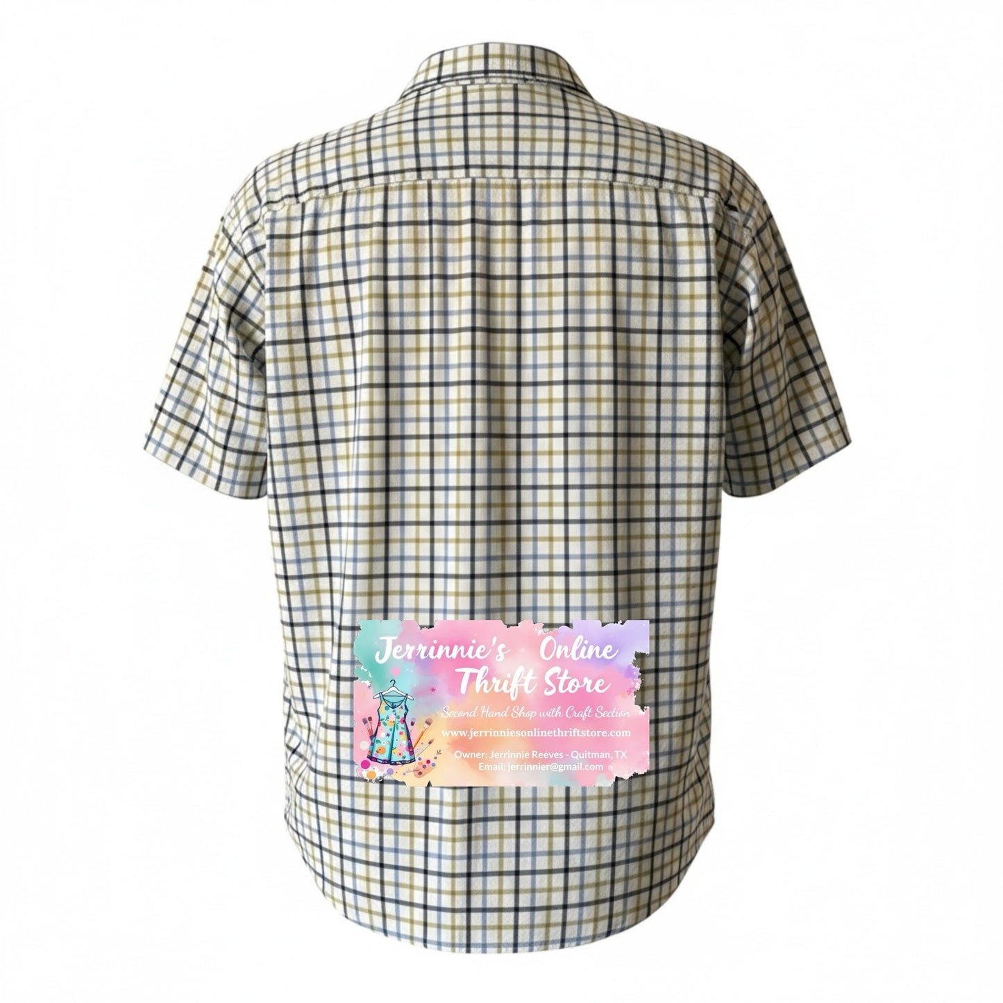 Roundtree and Yorke Men's Short Sleeve Shirt 4X