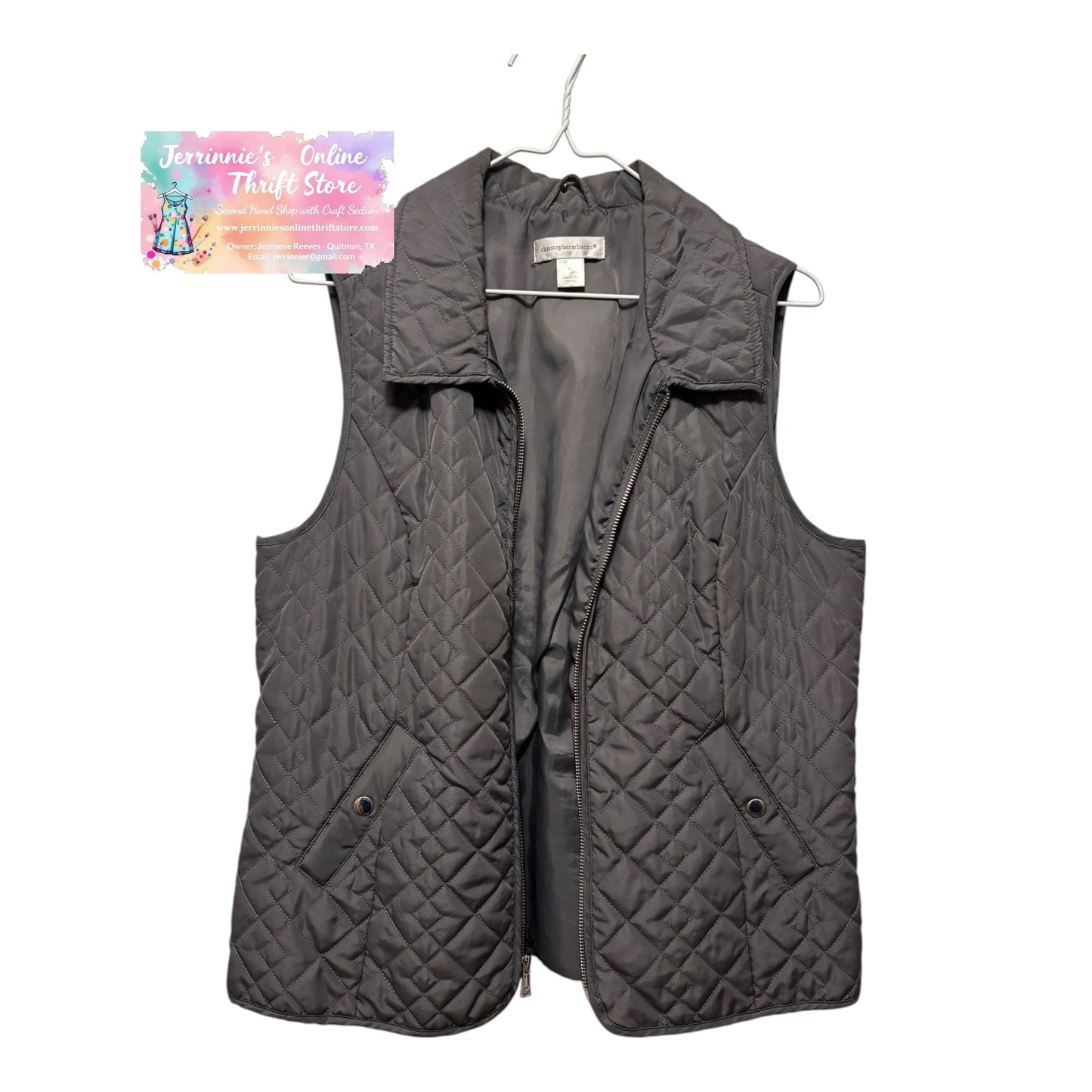 Christopher & banks Quilted  Women's Vest