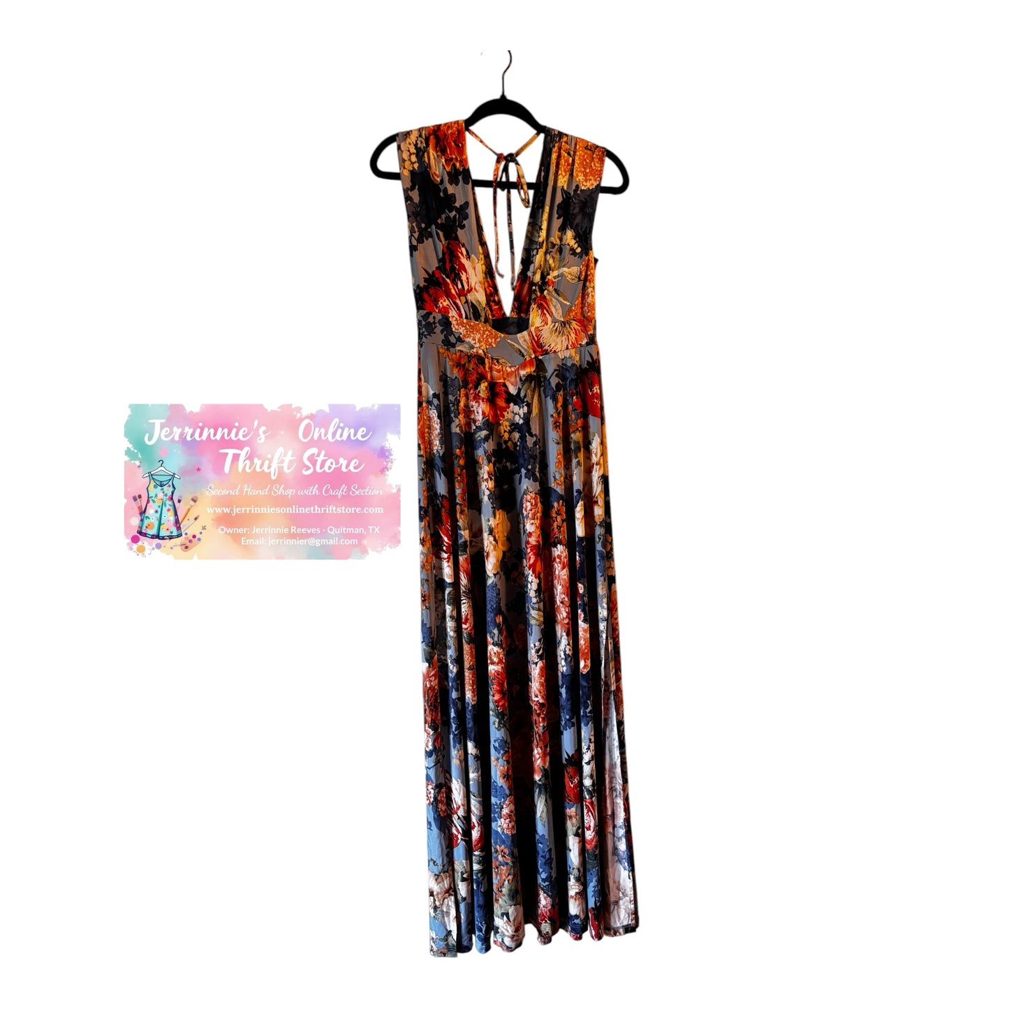 Veronica M Floral Maxi Dress – Size L