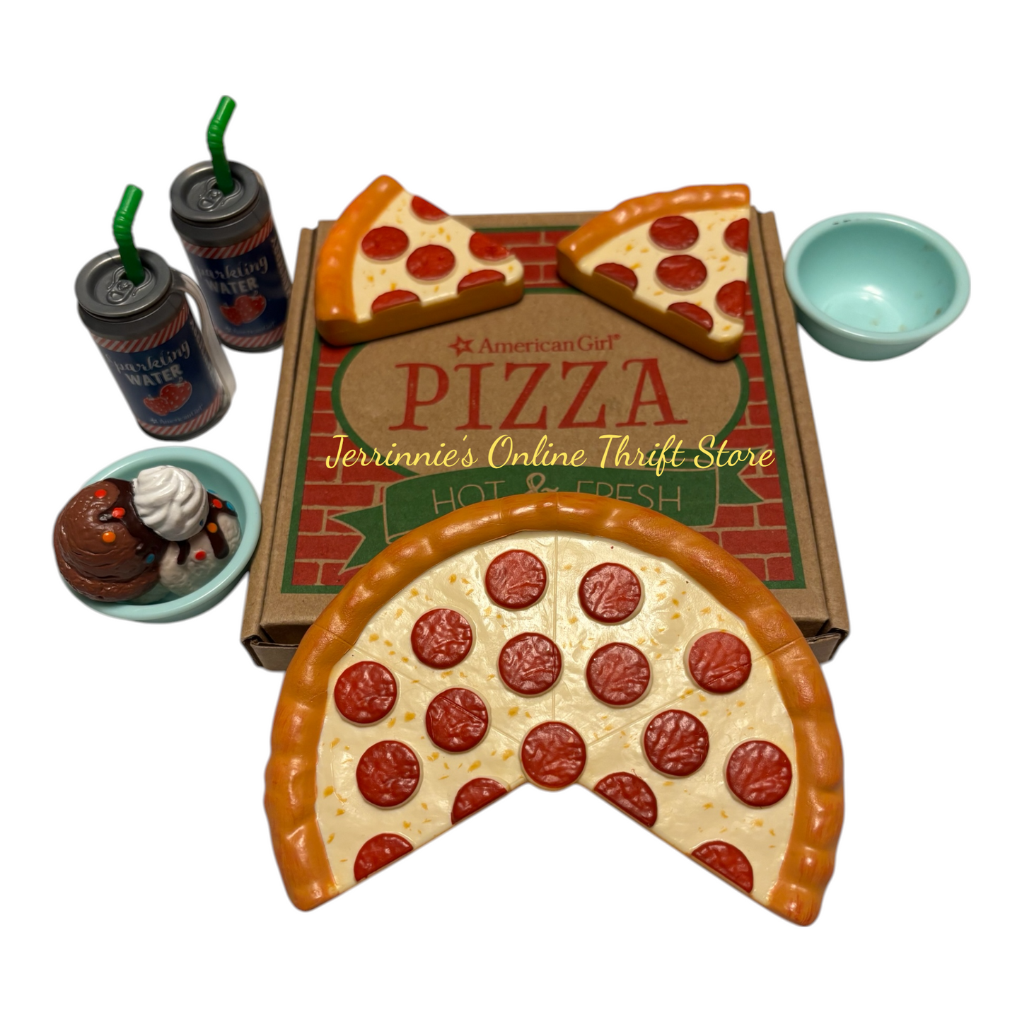 Pizza Party Set ll for American Girl Doll