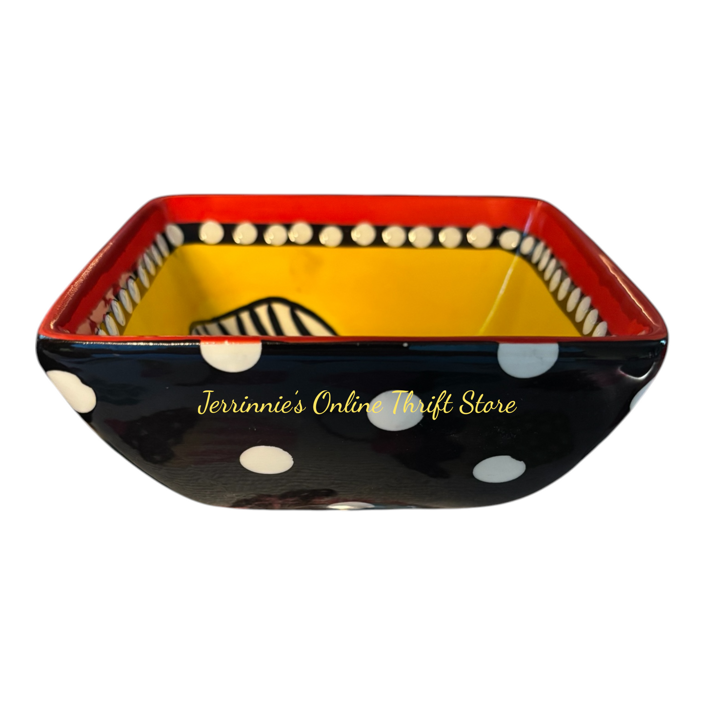 Main street Collection Polka Dot Bowl