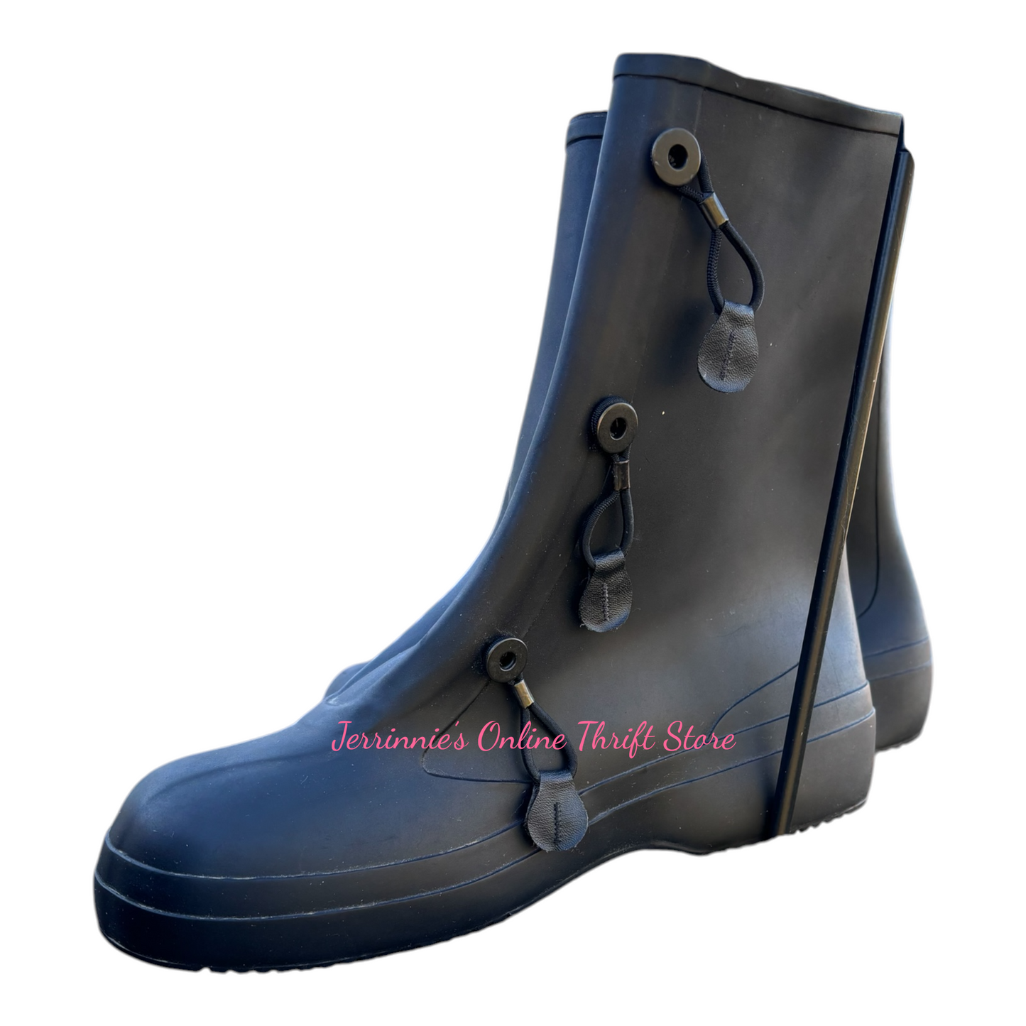 Rubber Overboots Black