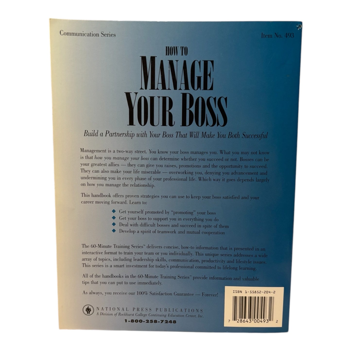 How to Manage Your Boss Paperback