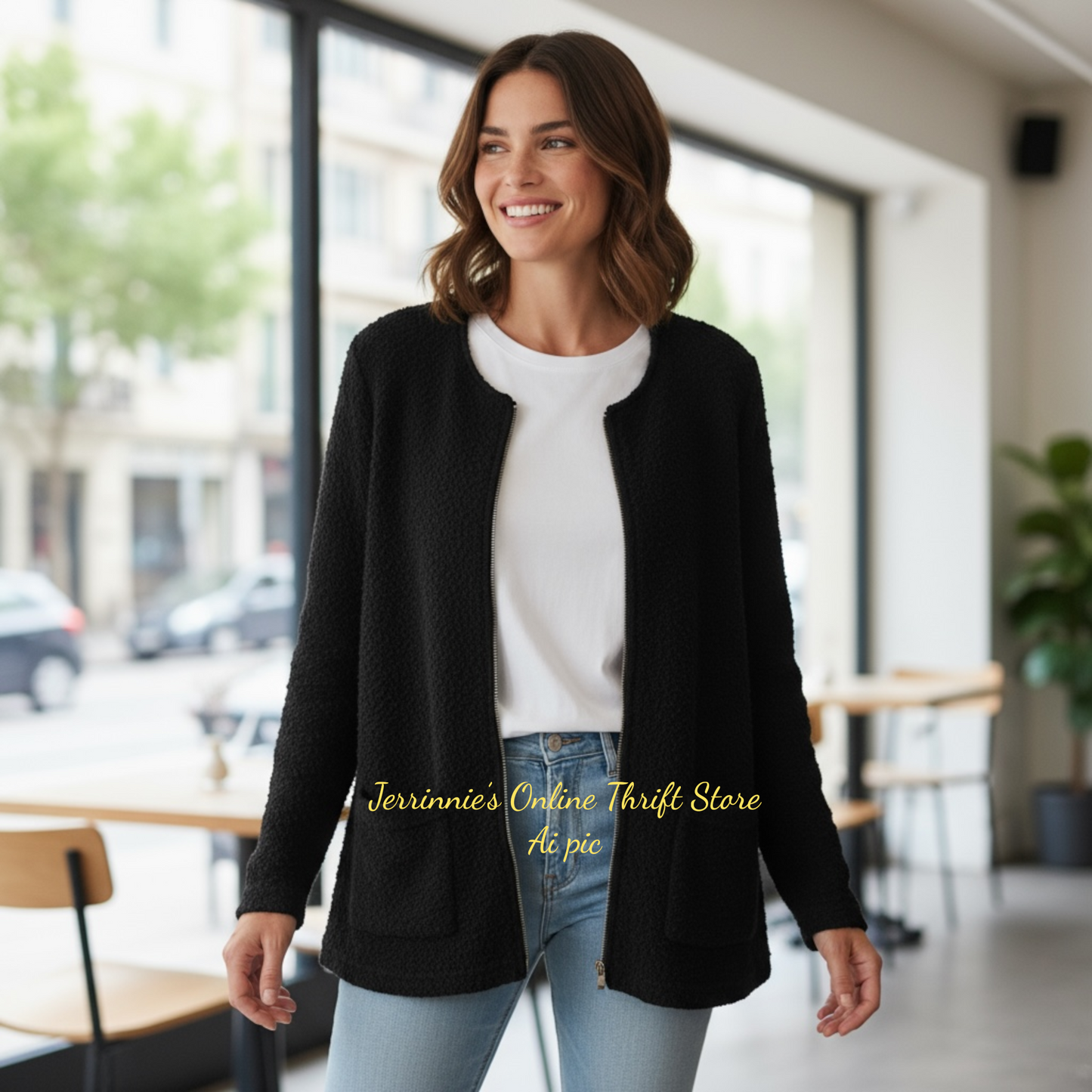 Women's Black Sweater