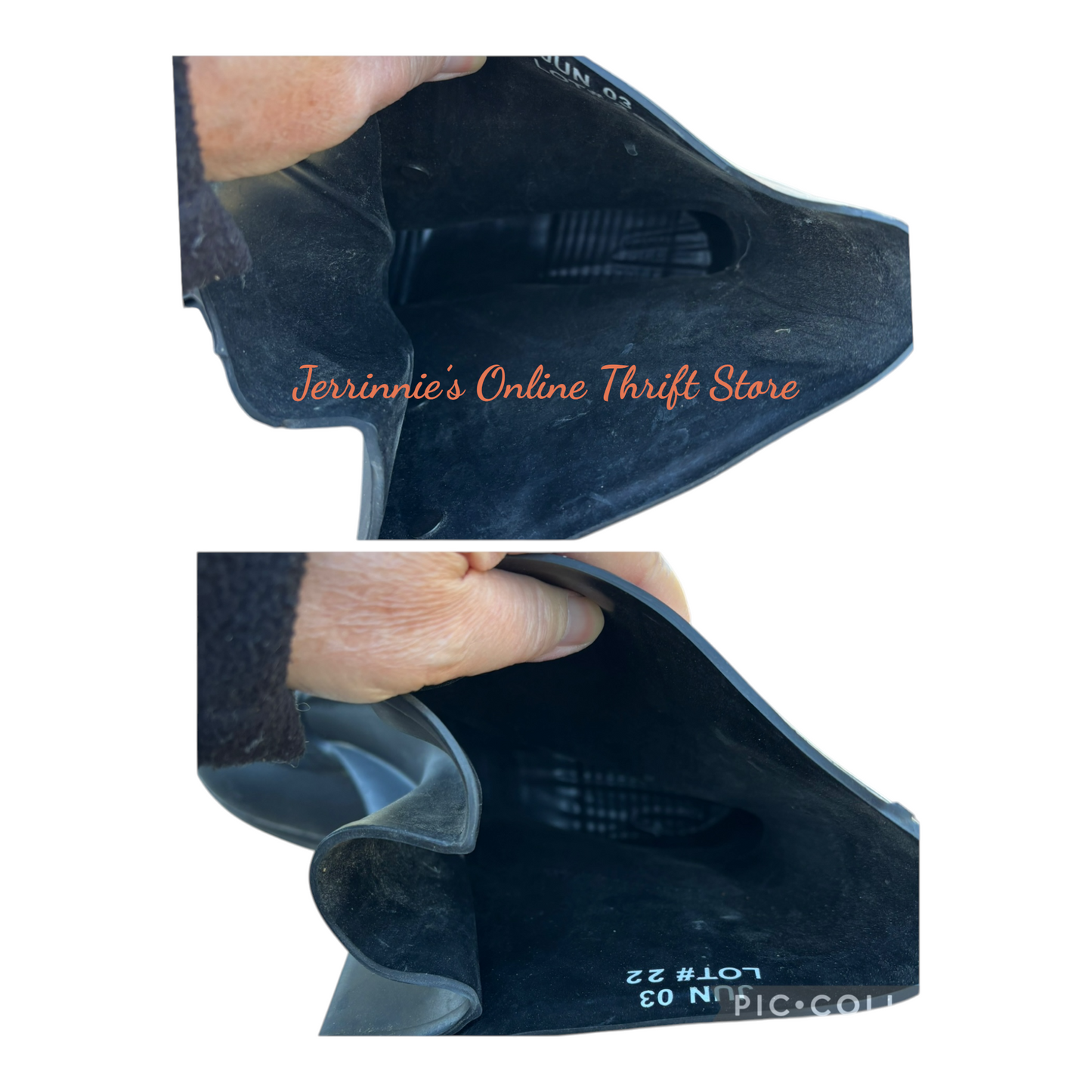 Rubber Overboots Black