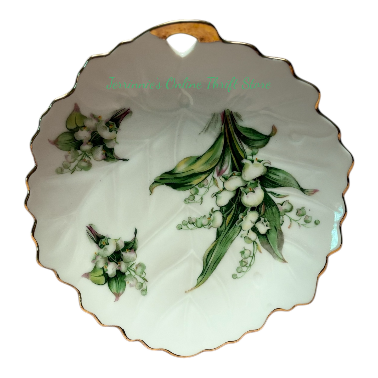 Vintage Porcelain Leaf Dish