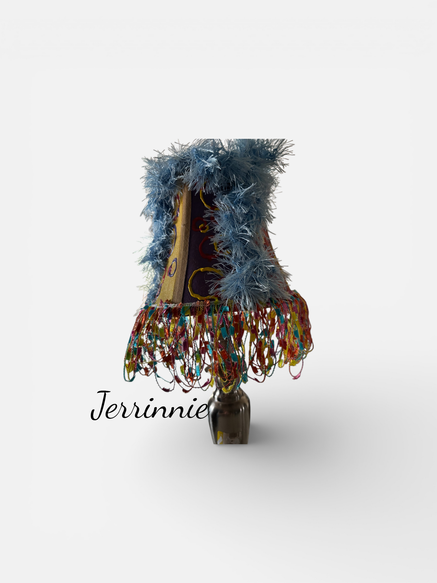Fancy Lamp With Fun Shade