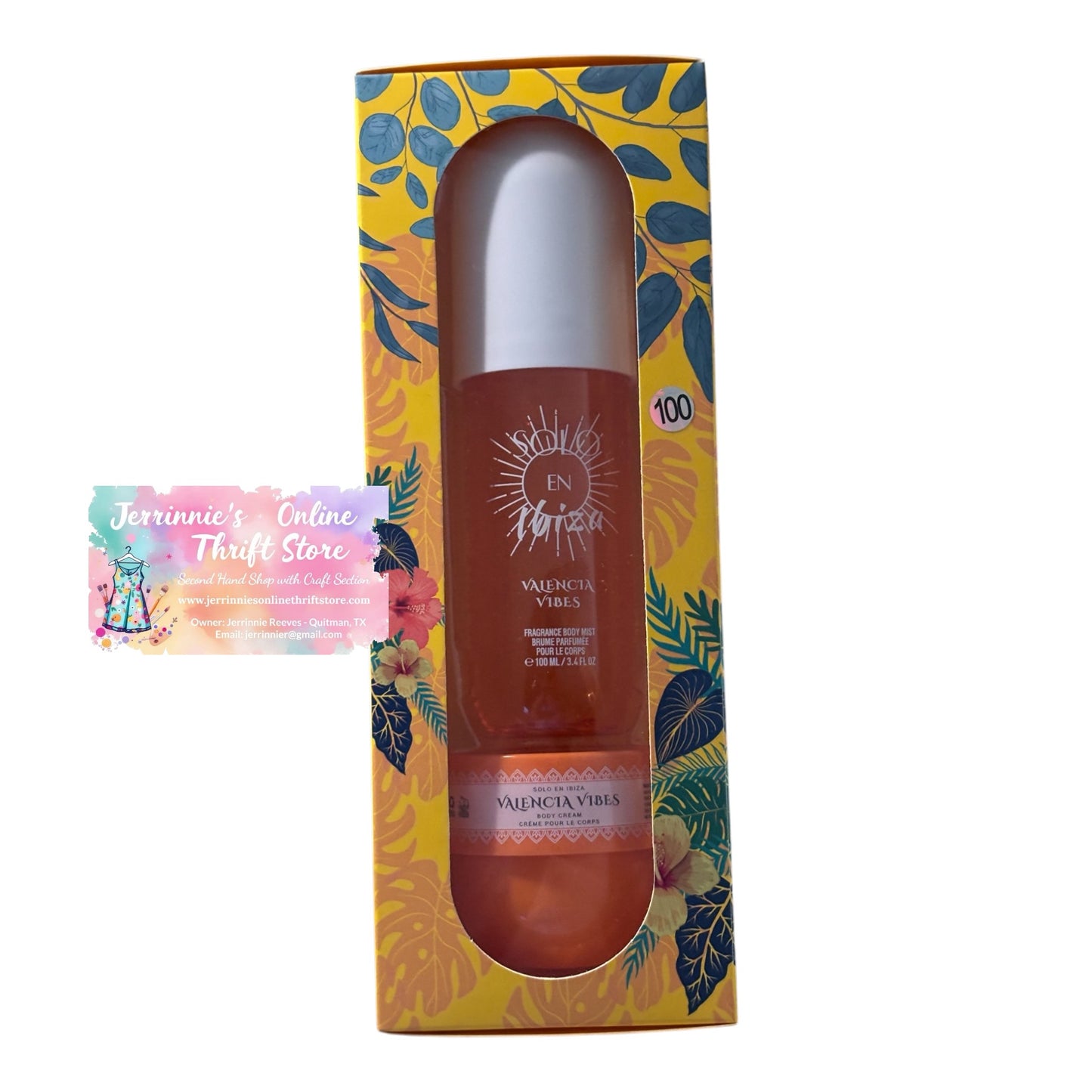 Sol en Ibiza Valencia Vibes Fragrance Body Mist & Body Cream Gift Set