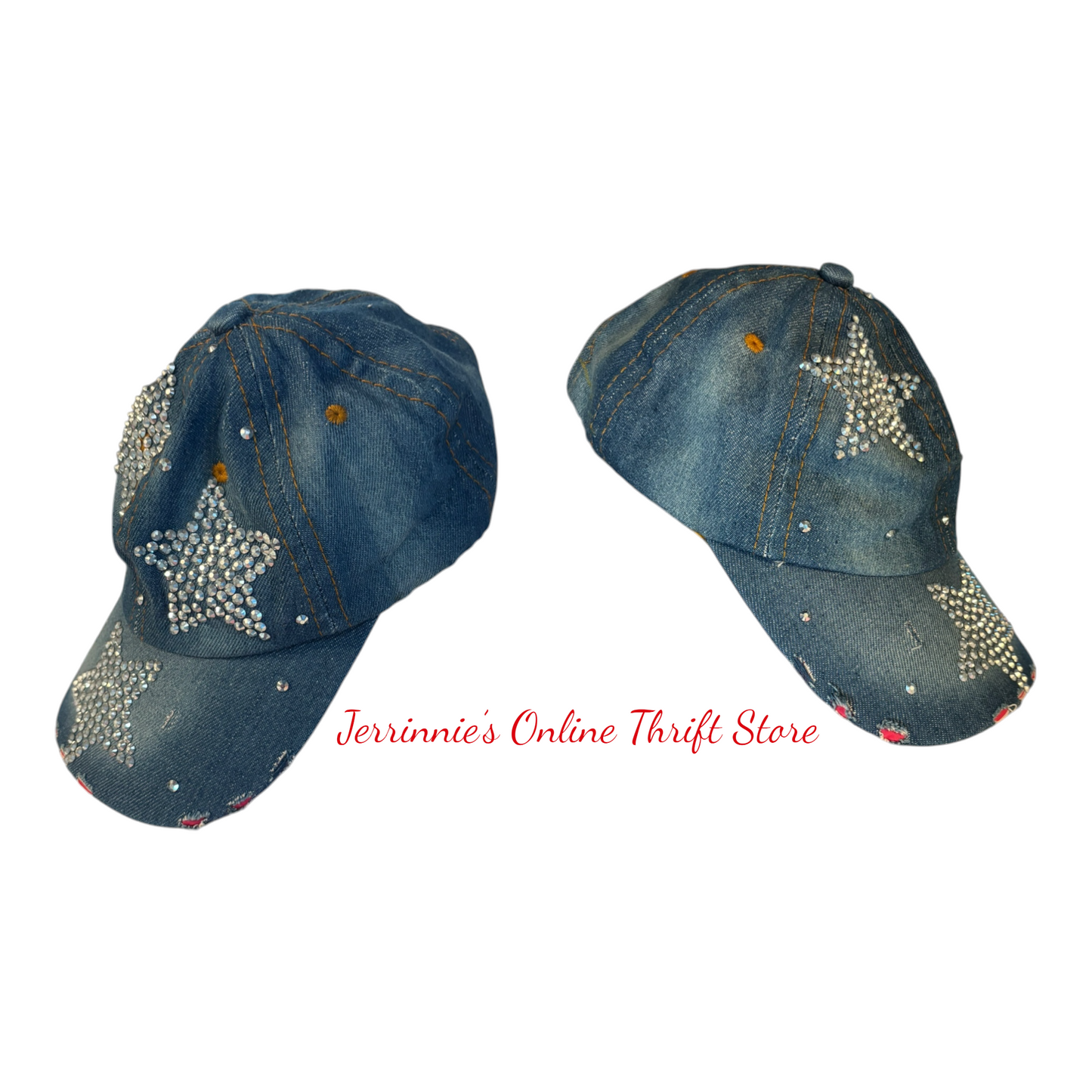 Baseball Cap Bling Rhinestone
