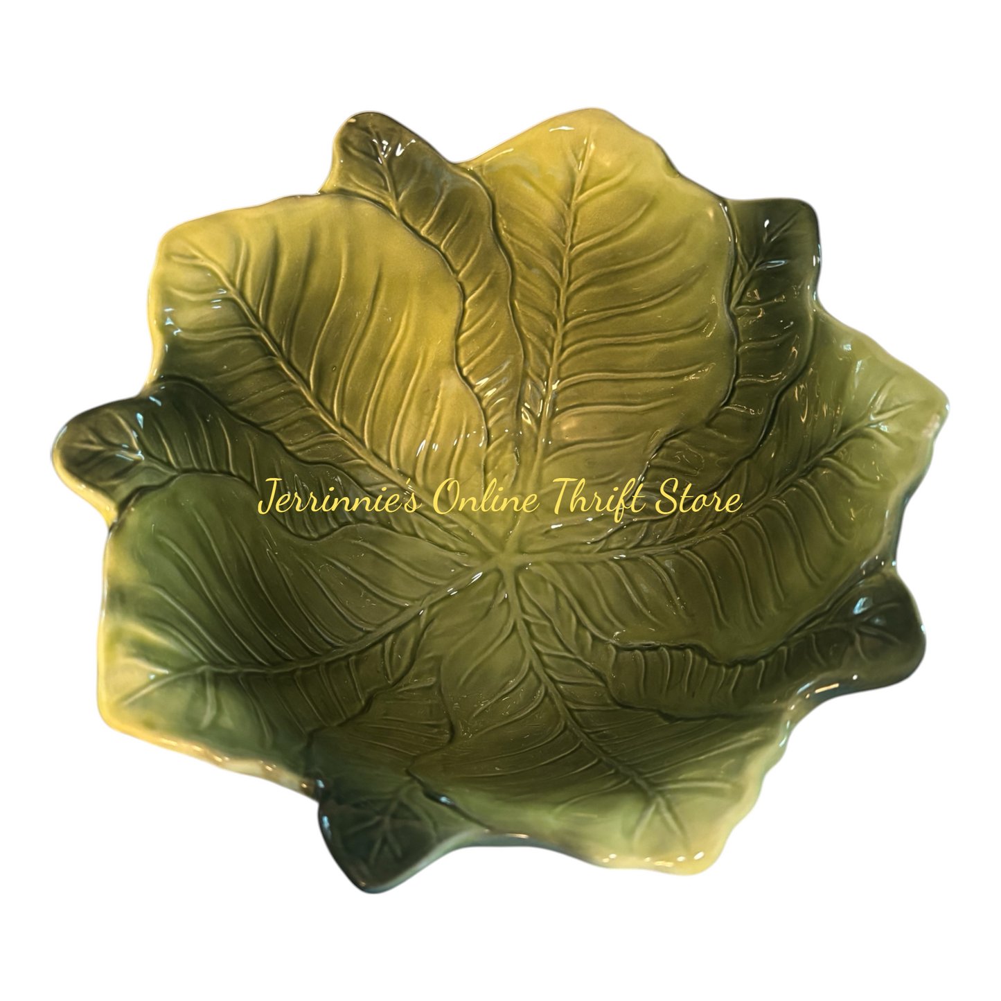 Vintage Cabbage Lettuce Bowl