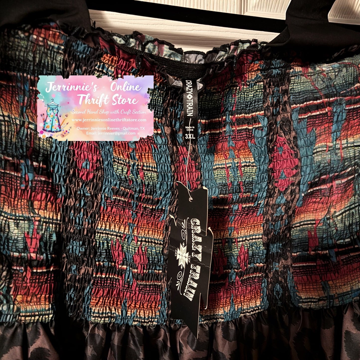 Crazy Train 3XL New Karisma Leopard Top