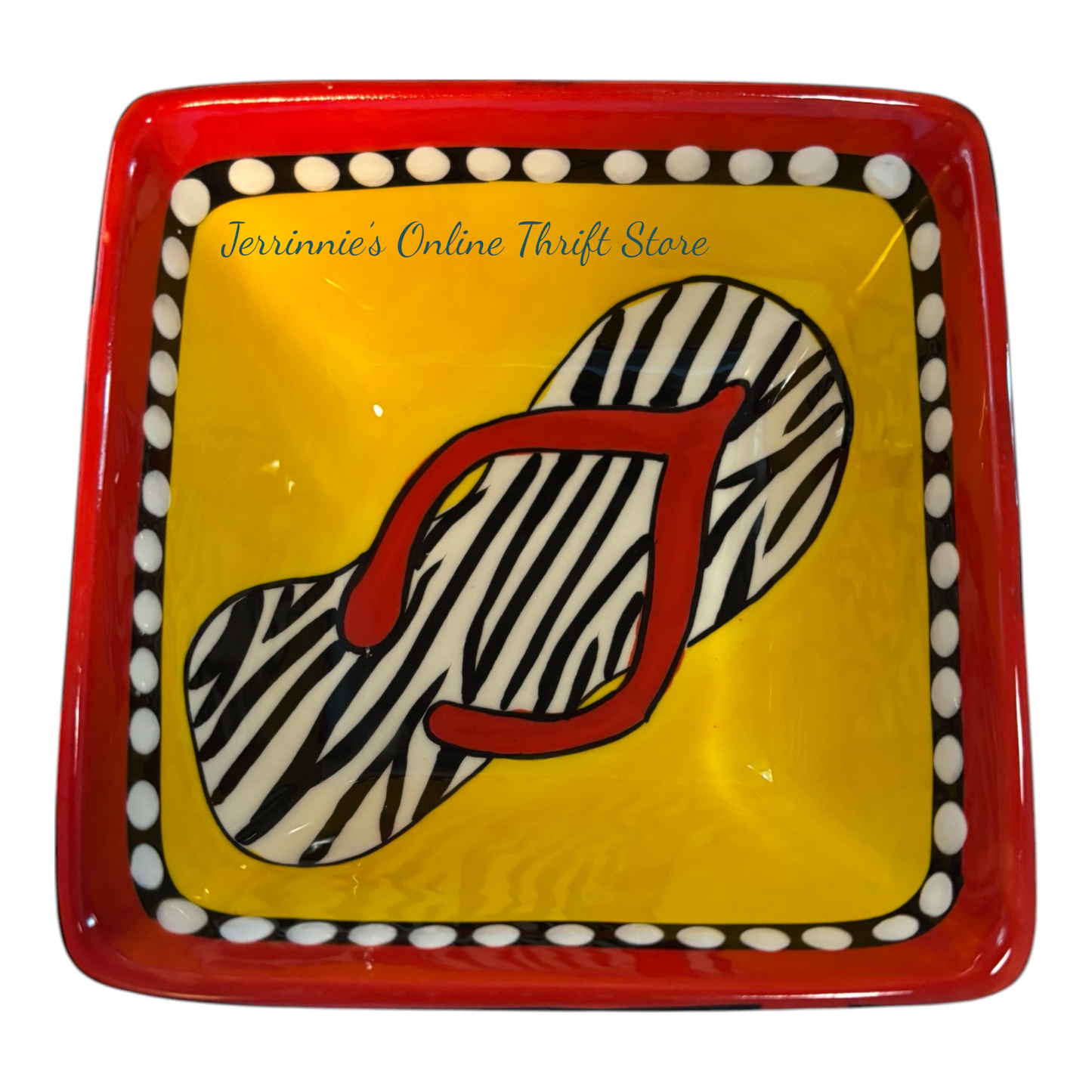 Main street Collection Polka Dot Bowl