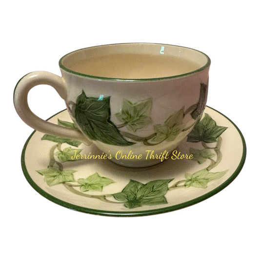 Franciscan Ivy Teacup and Saucer