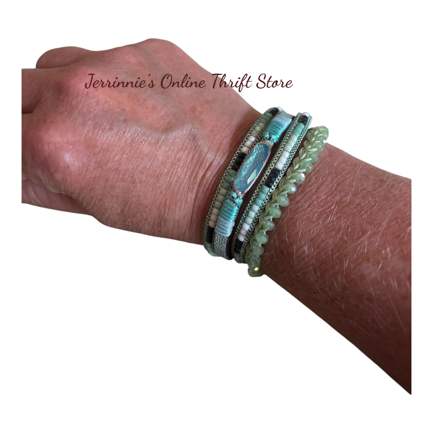 Boho Bracelet Green