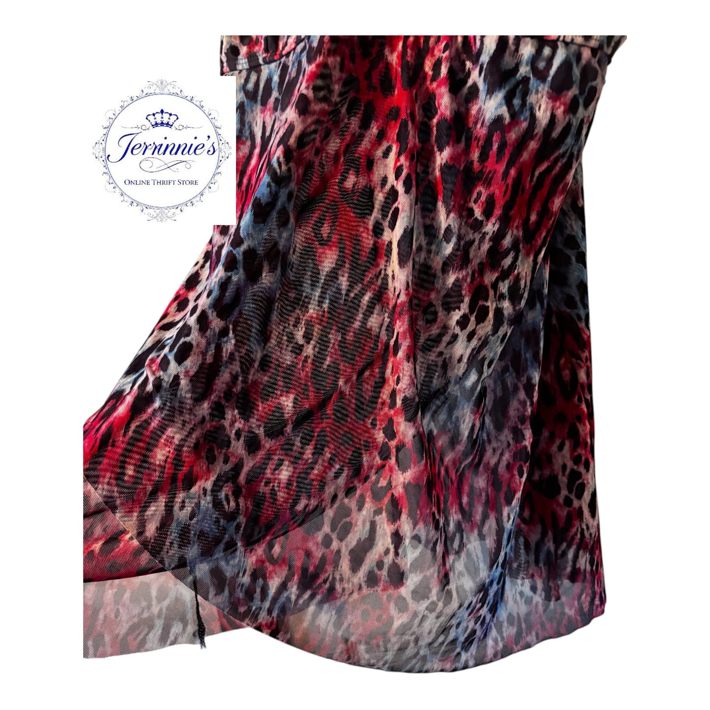 Animal Print Spaghetti Strap Cami Top – Multi-Color
