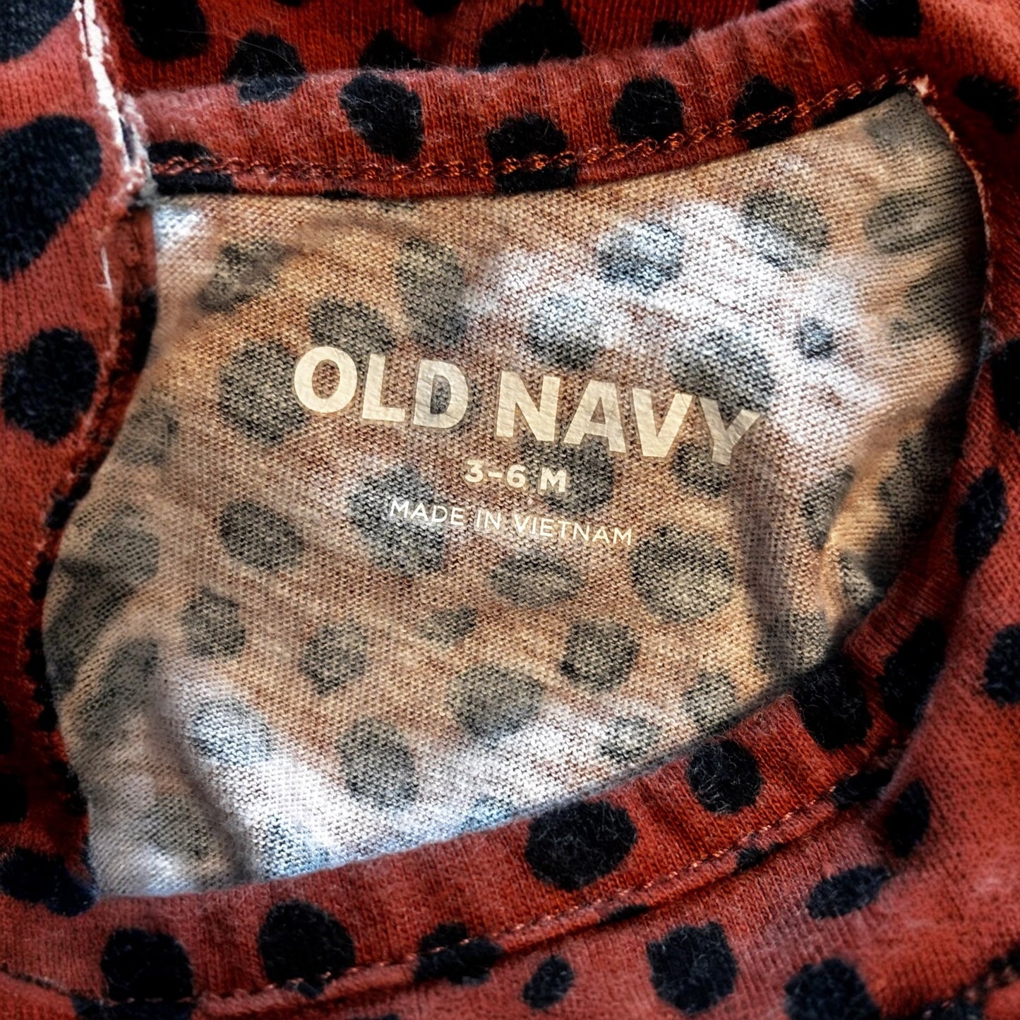 Old Navy Cheetah Print Jumpsuit 3-6M