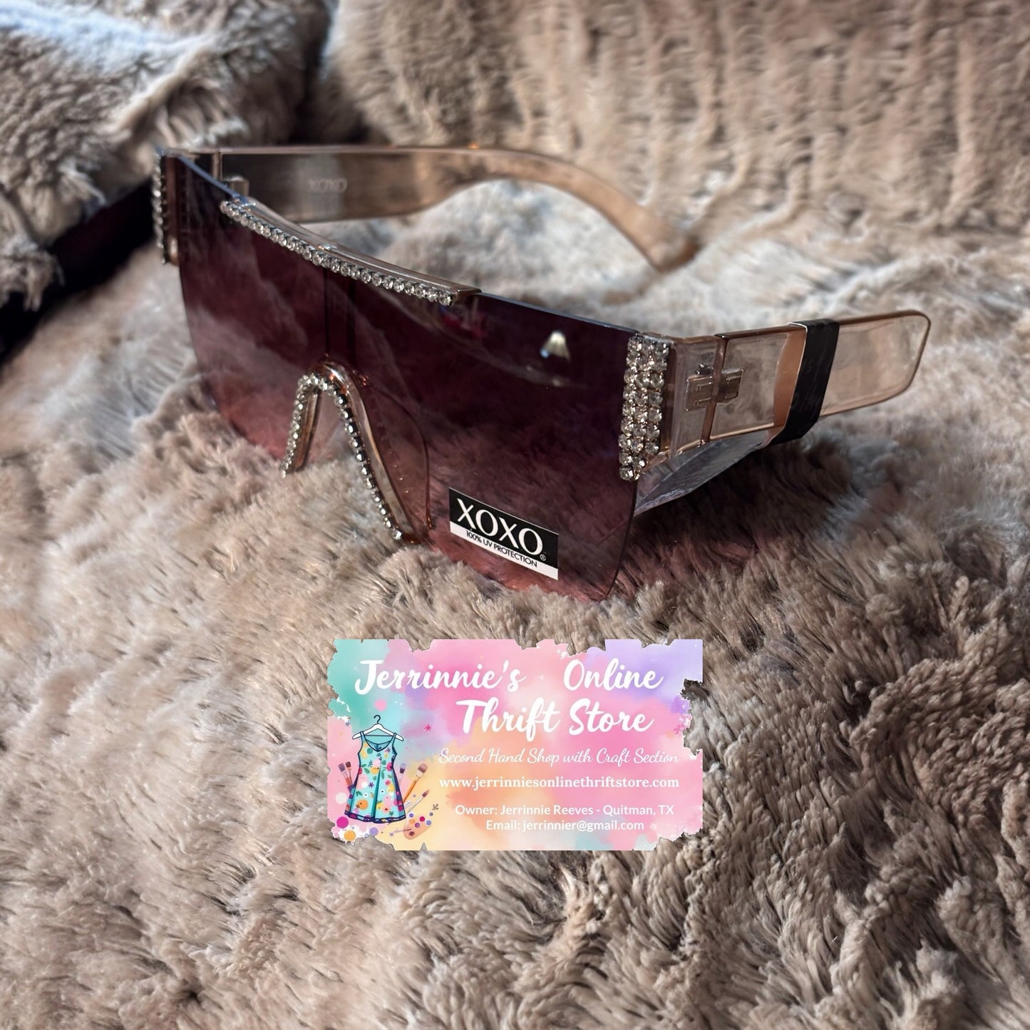 XOXO Oversized New Embellished Sunglasses