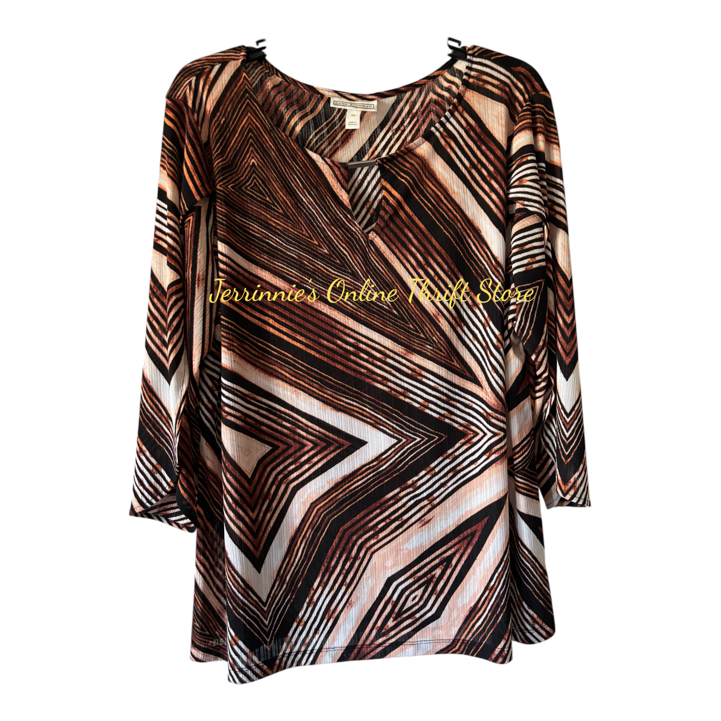 Dana Buchman Multi Color Blouse